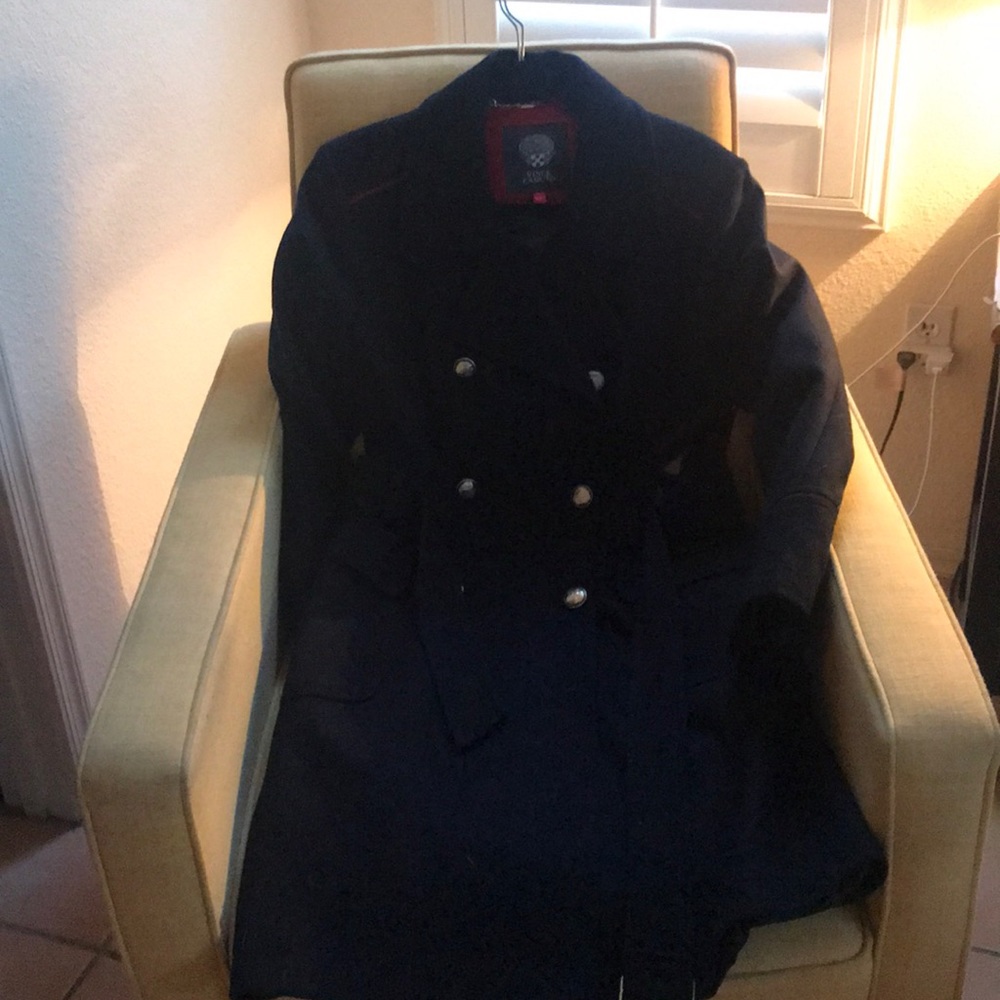 Vince Camino wool blend ( 60% wool)NAVY-coat